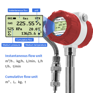 <span class=keywords><strong>Vortex</strong></span> flowmeter voor vloeibaar gas, stoom, flens 4-20mA uitgang, 1,5% nauwkeurigheid, LCD display - Product Image 2