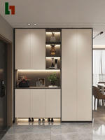 Armoire à chaussures en bois de haute qualité avec durabilité Mobilier bon marché et pratique pour les entrées d'appartement