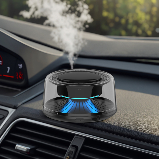 USB Powered Intelligent Auto Aroma Diffuser Electric Car Fragrance Air Freshener Dispenser for Hotels Tabletops Household
