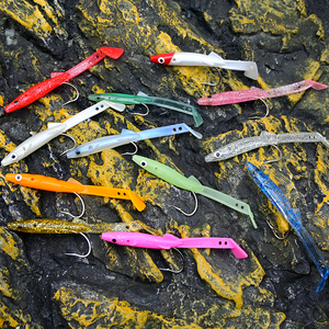 Esche da Pesca in plastica morbida <span class=keywords><strong>esca</strong></span> da Pesca 10cm 3.7g Pesca anguilla morbida <span class=keywords><strong>esca</strong></span> <span class=keywords><strong>per</strong></span> Pesca in fondale marino - Product Image 5