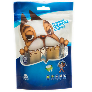 Suministro de comida <span class=keywords><strong>Natural</strong></span> para mascotas, aperitivos para perros personalizables, masticables dentales, hueso anudado para entrenamiento - Product Image 4