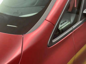 Film adhésif vinyle métallisé rouge Romanée mat pour carrosserie de voiture, effet de changement de couleur, le plus vendu en <span class=keywords><strong>2026</strong></span> - Product Image 3