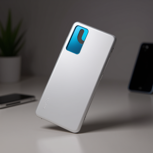 Cover Posteriore per Xiaomi Mi12 in ABS Bianco Argento, Ricambio Scocca Telefono Cellulare - Product Image 2