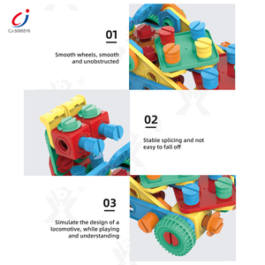 Bloques de Construcción Chengji, 210 Piezas, Rompecabezas de Ingeniería de Plástico, Juguetes Educativos <span class=keywords><strong>para</strong></span> <span class=keywords><strong>Niños</strong></span> - Product Image 3