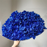 Hiasan Bunga Hydrangea Anna yang Diawetkan untuk Dekorasi Rumah dan Restoran, untuk Pengaturan Bunga Pernikahan dan Hari Valentine