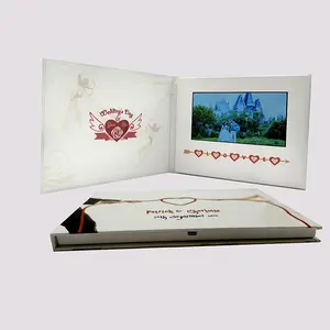 Invitations High Quality Wedding Video Book Lcd Video Brochure Luxury Wedding Invitations