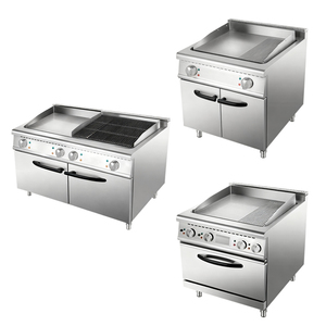 Gril à hamburgers électrique et à gaz In-Smart pour restaurant et hôtel, plaque de cuisson Blackstone, four, armoire, machine en acier inoxydable, facile à utiliser - Product Image 1