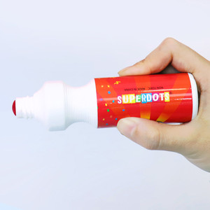 Meilleures ventes : Outils d'apprentissage pour enfants – Super Dots, 12 couleurs, marqueurs de <span class=keywords><strong>bingo</strong></span> pour lettrage artistique, stylos de peinture à points lavables, livres d'activités - Product Image 4