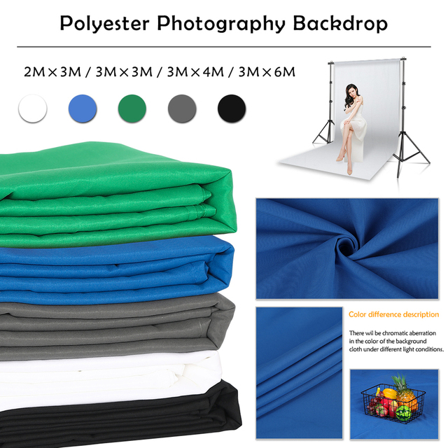 Professional Photography Green Screen Background Muslin Backdrop Cloth