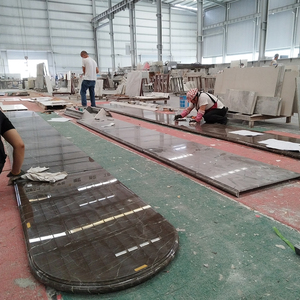 Goldtop STONE ODM OEM Polished Gray Coffee Mousse <b>Marble</b> Big Slabs Waterproof Modern for Hotels and Villas - Product Image 5