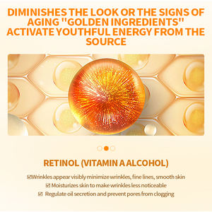 AESTHTANY yüz bakımı Retinol <span class=keywords><strong>Vitamin</strong></span> E Anti-aging Serum sıkılaştırıcı kırışıklık onarım nemlendirici cilt bakımı için yüz özü yumuşatma - Product Image 4