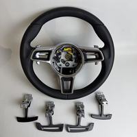 Volant de voiture sport personnalisé GZYLC à 3 branches pour Porsche Cayenne Macan Panamera Boxster Cayman Taycan 996 997 911 987