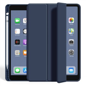 Étui intelligent pour iPad Air1/2 10.2 ''air3 air4 air5 A16 Pro 11'' M4 avec porte-crayon et support à trois volets - Product Image 6