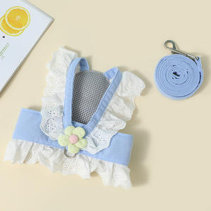 Baju kucing HIPHOPPET, baju putri anak anjing, baju anak anjing kecil, Harness, anti goncangan, untuk kucing kecil - Product Image 5