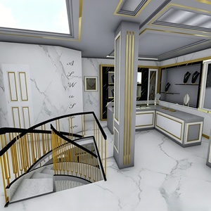Jewelry Watch Luxury Goods Shop Interior Design Full Room Customization Glass Display Cabinet Jewelry <b>Showcase</b> Store Decoration - Product Image 6