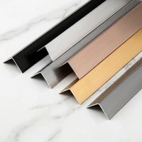 Profilés d'angle en aluminium sur mesure en forme de L, garniture de bord métallique flexible pour usage en salle de sport