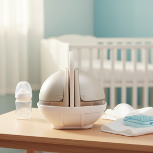 Base anti-inclinaison et compatible lave-vaisselle pour M5/eufy E20/S1/S1 Pro, support de <span class=keywords><strong>tire</strong></span>-<span class=keywords><strong>lait</strong></span> mains libres en silicone <span class=keywords><strong>Medela</strong></span> Freestyle - Product Image 5