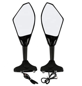 Rétroviseurs latéraux de clignotant <span class=keywords><strong>intégrés</strong></span> LED noirs pour <span class=keywords><strong>moto</strong></span>, pour CB1000 CR600 CBR1000RR CBR600F4i CBR9 - Product Image 5