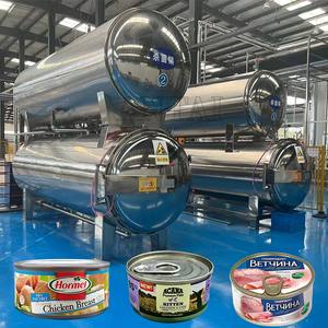 Linea di produzione automatica di pesce in scatola per sterilizzazione alimentare - Product Image 5