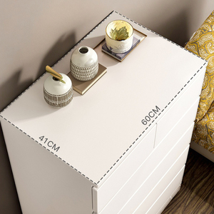 Modern Five-Drawer <strong>Chest</strong> of Drawers and <strong>Storage</strong> Cabinets <strong>with</strong> Adjustable Design Wood Material for Living Room Furniture - Product Image 4