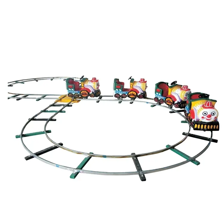 Equipo de parque de atracciones para niños, tren de pista eléctrico, trenes de agua de fábrica, parque de atracciones para interiores> 10, precio barato