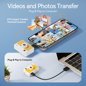 Caméra numérique portable 2K HD, mini <span class=keywords><strong>enregistreur</strong></span> vidéo compact pour l'école, les voyages, les cadeaux, l'enregistrement pour enfants, caméra miniature - Product Image 5