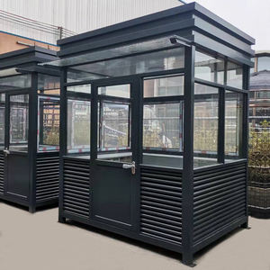 Cabina de guardia de caja de centinela de alta calidad, cabina de seguridad móvil portátil modular prefabricada para exteriores, cabina de guardia moderna - Product Image 6