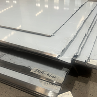 Plaques en acier inoxydable en PVC de 0.8 Ba, or rose, 2.3mm, 430mm d'épaisseur, métal de calibre 16, plafond ondulé de 4*8 pieds