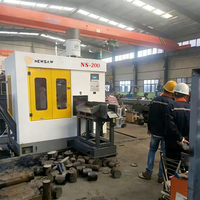 Scie à froid CNC automatique de haute précision NS-200, machine industrielle de découpe de barres d'acier, équipement de sciage circulaire des métaux