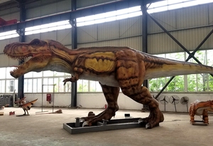 Thực tế animatronic T-REX khủng long mô hình cuộc sống-kích thước Tyrannosaurus cho trong nhà phiêu lưu công viên trẻ em sân chơi trung tâm mua sắm - Product Image 5