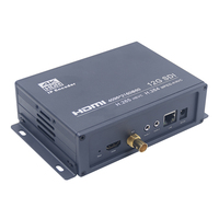 Codificador de Video 4K60 HDR 12G-SDI y HDMI a IP, Codificador de Transmisión en Vivo H.265 HEVC con Función de Grabación