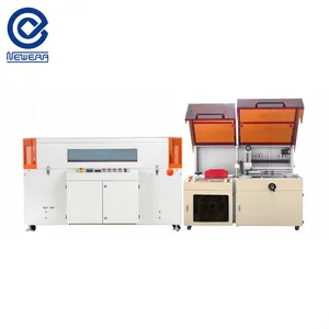 High Speed/Efficiency POF PE Plastic Film L Bar Type Automatic Heat Sealer Sealing Shrinking Packing and Packaging Machine