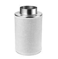 Filtre à charbon actif vierge de qualité supérieure de 8 pouces 10 pouces Australie Filtration d'air au charbon actif pour la culture hydroponique tente de salle de culture de plantes