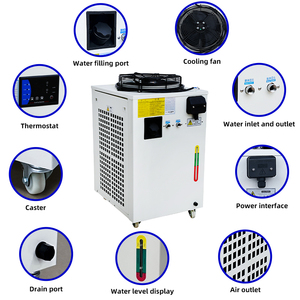 브라질용 JL 7500 레이저 쿨러 2HP 조각기 쿨러 UV 프린터 공랭식 산업용 쿨러 블루 펭귄 저렴한 가격 - Product Image 6