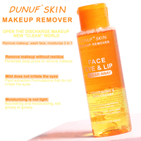 Démaquillant liquide en gel huile pour le visage, les yeux et les lèvres, nettoyage en profondeur des pores, contrôle de l'huile, naturel, en gros