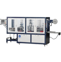 Machine automatique LXP-450W pour la fabrication de palettes de fards à paupières vides et de plateaux cosmétiques, avec moteur facile à utiliser