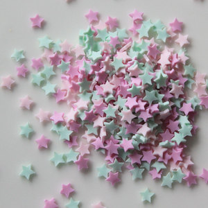 Décorations en <span class=keywords><strong>argile</strong></span> étoilée de 4 mm pour nail art, scrapbooking et remplissage de boue - Product Image 4