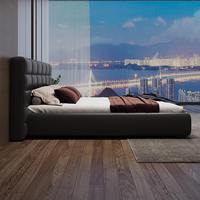 Vente directe d'usine : Lits rembourrés de luxe modernes, ensembles de meubles de chambre d'hôtel sur mesure, ensembles de meubles de chambre d'hôtel à vendre