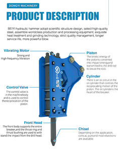 Маленький экскаватор каменная дробилка тяжелое гидравлическое приспособление для выключения - Product Image 2