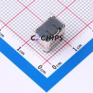 HC-TYPE-C-16P-032D USB Connector SMD Connector ( Connector Type: Type-C )( Gender: Female )( Mounting Type: Horizontal Mount ) - Product Image 2