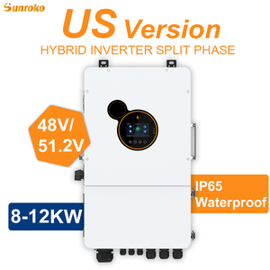 ระบบพลังงานแสงอาทิตย์แบบแยกเฟส Sunroko เป็นไฟ AC 48V 51.2V 8Kw 10Kw 12Kw ความถี่ต่ำ ระบบไฮบริด - Product Image 4