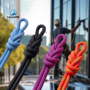 <span class=keywords><strong>Corde</strong></span> d'<span class=keywords><strong>escalade</strong></span> en nylon tressé haute ténacité Camnal XF494-2023, sécurité statique, disponible en divers diamètres de 9 mm à 14 mm, pour utilisation en extérieur et emballage. - Product Image 1