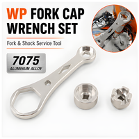 Llave para Tapas de Horquilla WP para Ktm EXC EXCF SX SXF XC XCW 125 150 250 300 350 Herramienta de Reparación de Amortiguadores Traseros Husqvarna TC FC TX TE FE