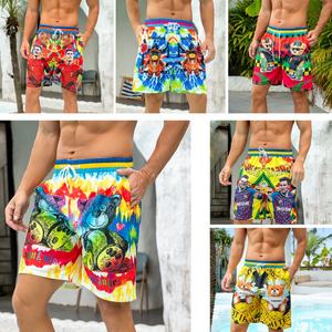 กางเกงว่ายน้ำชายพิมพ์ลายดิจิตอล กางเกงชายหาดแบบยืด กางเกงเซิร์ฟบอร์ดชาย กางเกงชายหาดแห้งเร็ว - Product Image 6