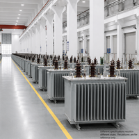 Transformateur immergé dans l'huile certifié CE, transformateur de distribution haute tension MV&HV pour applications utilitaires