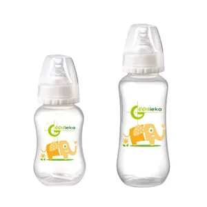 Без БФА, мягкая пластиковая детская бутылочка для кормления молока без рук