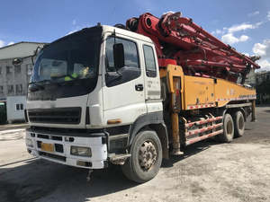 Mezcladora y Bomba de Concreto de Alta Calidad y Durabilidad SYM5465THBF 630SPM 63m con Productividad de Transporte de 180 M³/h y Engranaje Potente - Product Image 5