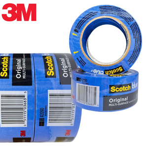 เทปปิดขอบ 3M 2090 ScotchBlue สำหรับตกแต่ง ป้องกันขอบกระดาษครีป ใช้ได้กับหลายพื้นผิว สีน้ำเงิน - Product Image 1