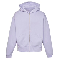 Nouvel Arrivage – Sweat à Capuche Homme Personnalisé Imprimé, Motif Lettres Oversize, Classique Automne, Fermeture Éclair Intégrale, en Laine Peignée Crochetée Écologique