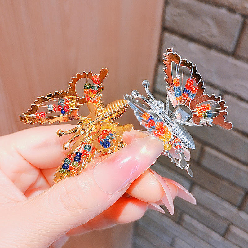 90s Or 2000s Moving Butterfly Clips Hollow Butterfly Hair Clips